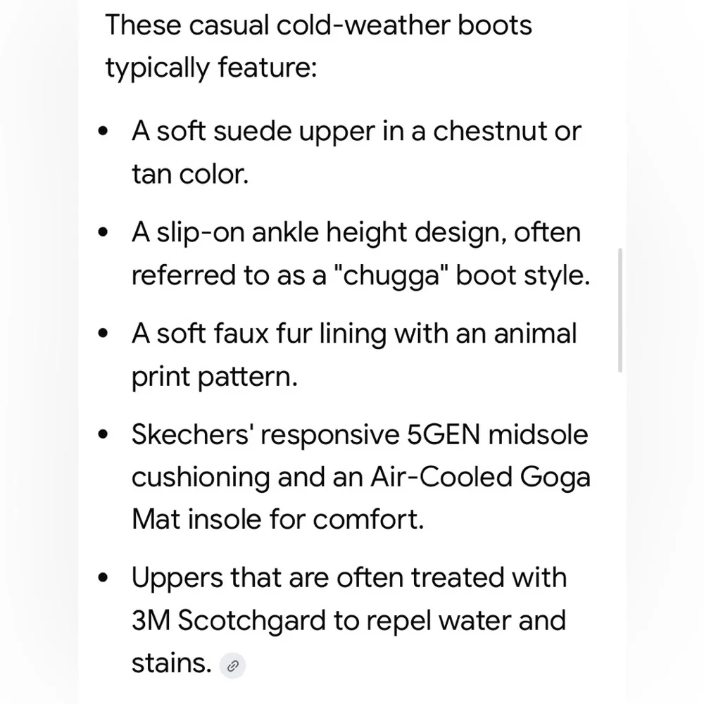 Skechers On The Go Winter Suede Animal Print Chugga Ankle Booties - NWOT - W7